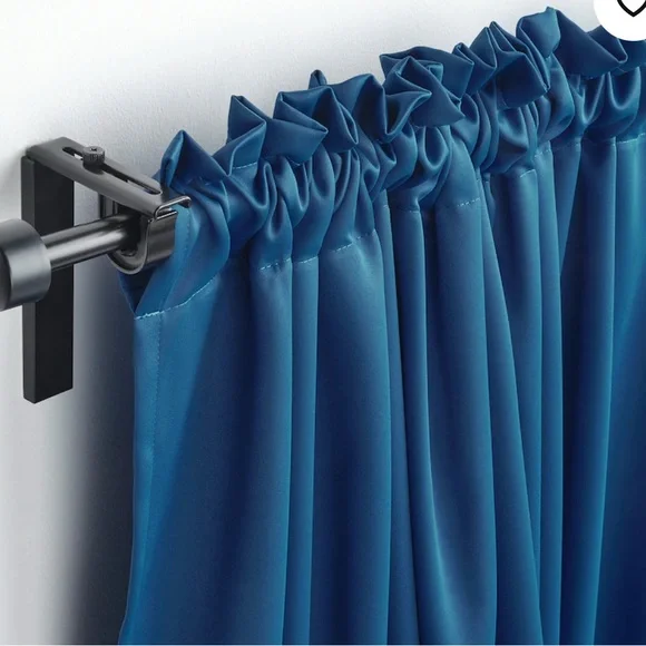 NWT IKEA MAJGULL Dark Blue Curtains - 2 Pairs available (4 panels total) - Picture 10 of 11